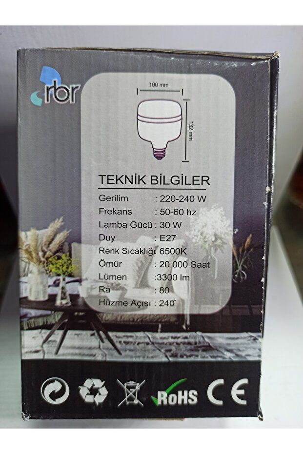 30w Jumbo Led Ampül - 2