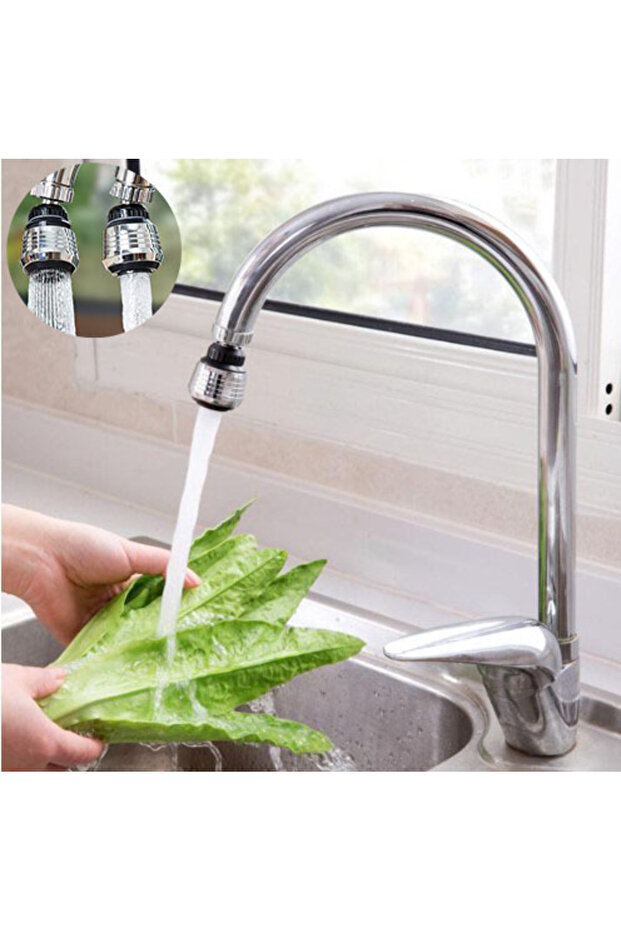 Flexible Water Saving 2 Mode Faucet Head with Hose