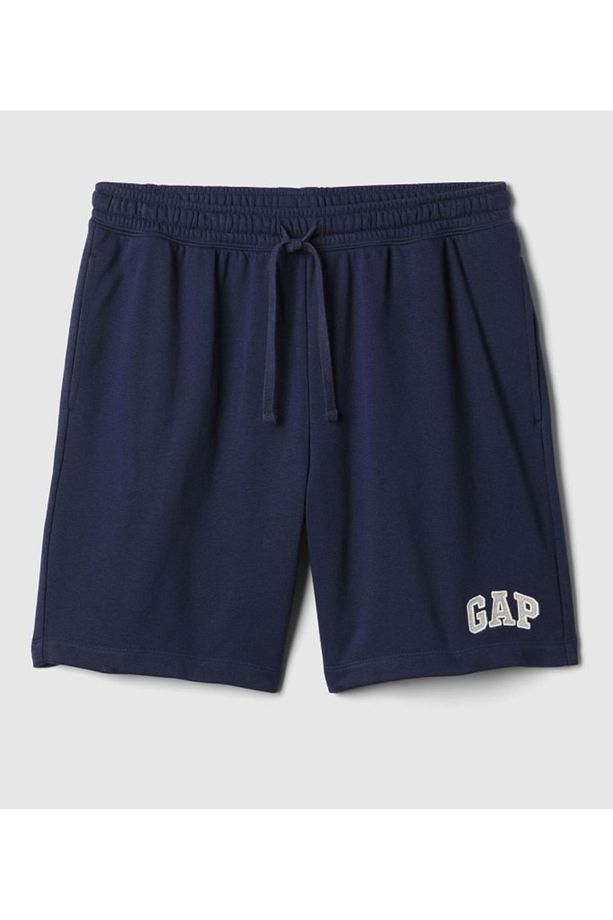 V-frch Ft Herıtage Logo Short Havlu Kumaş Şort Erkek Şort Lacivert - 2
