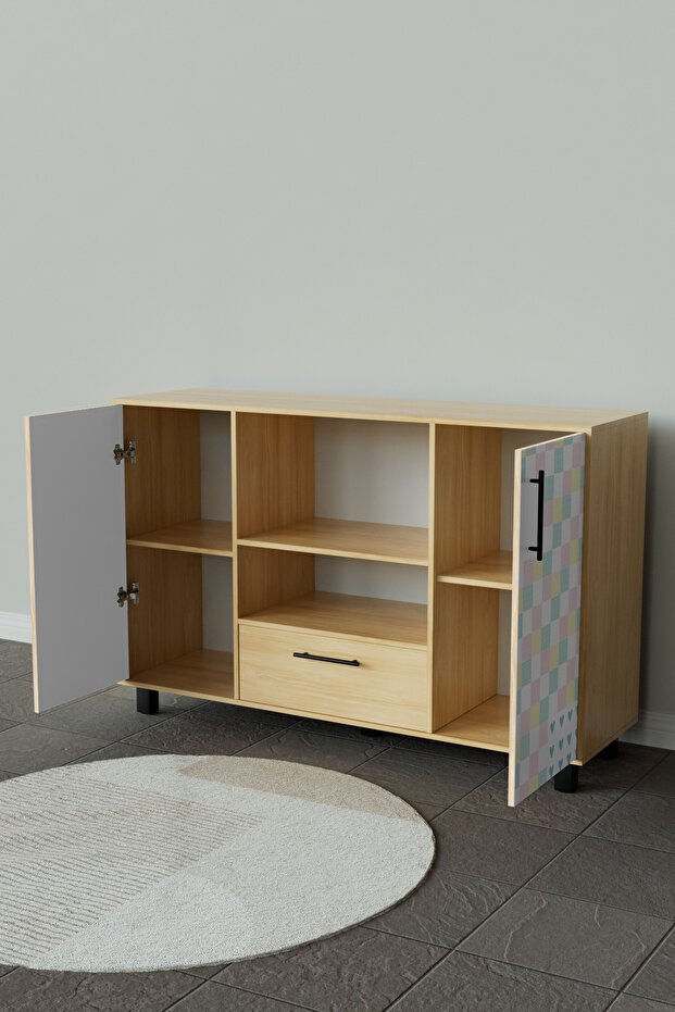 Soft Design "robusta" Kahve Köşesi Mutfak Dolabı Çok Amaçli Mutfak Standi - 3