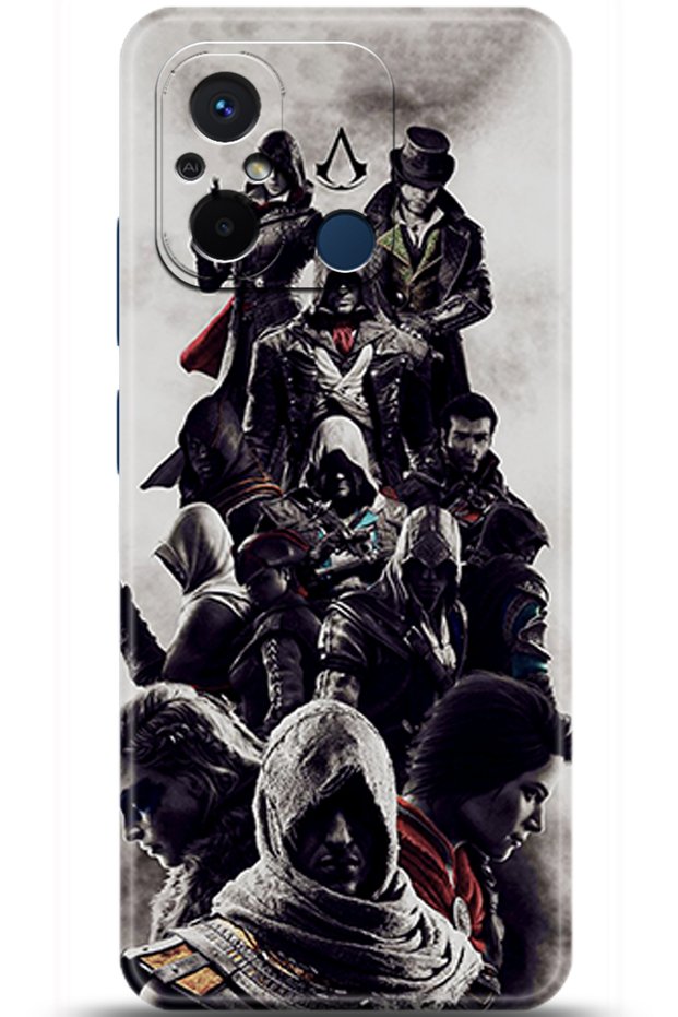 Xiaomi Redmi 12C Case Hd Printed Case - Custody Series 5426