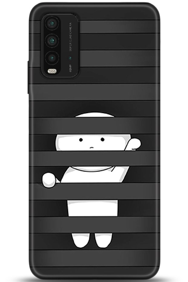 Xiaomi Redmi 9t Case Hd Printed Case - Custody Series 5478
