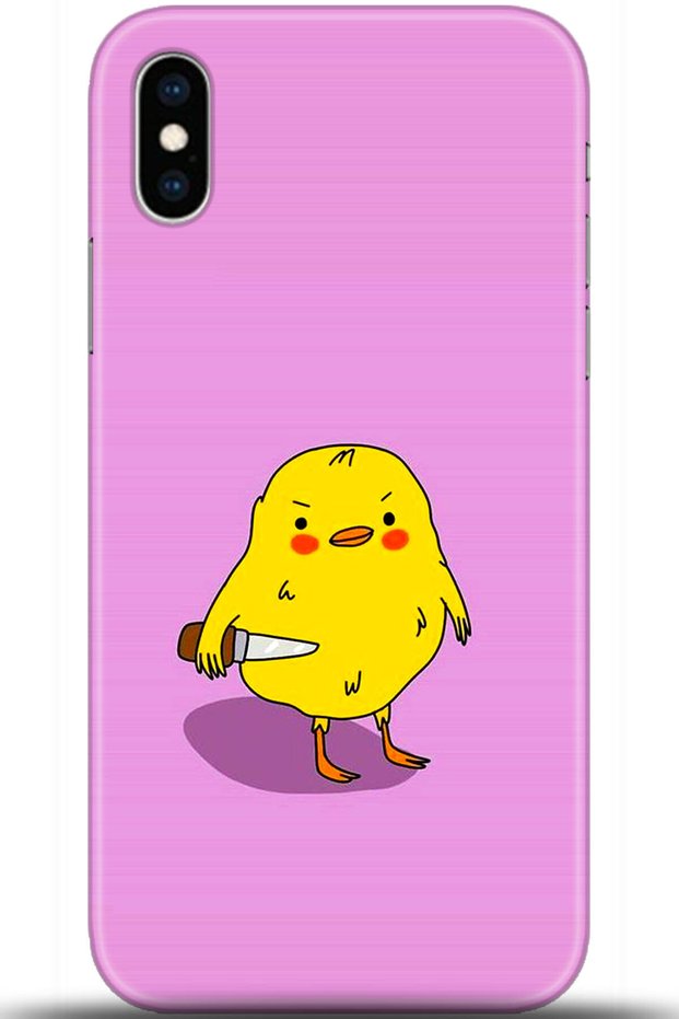 Apple iPhone XS Case Hd Printed Case - Custody Series 5475