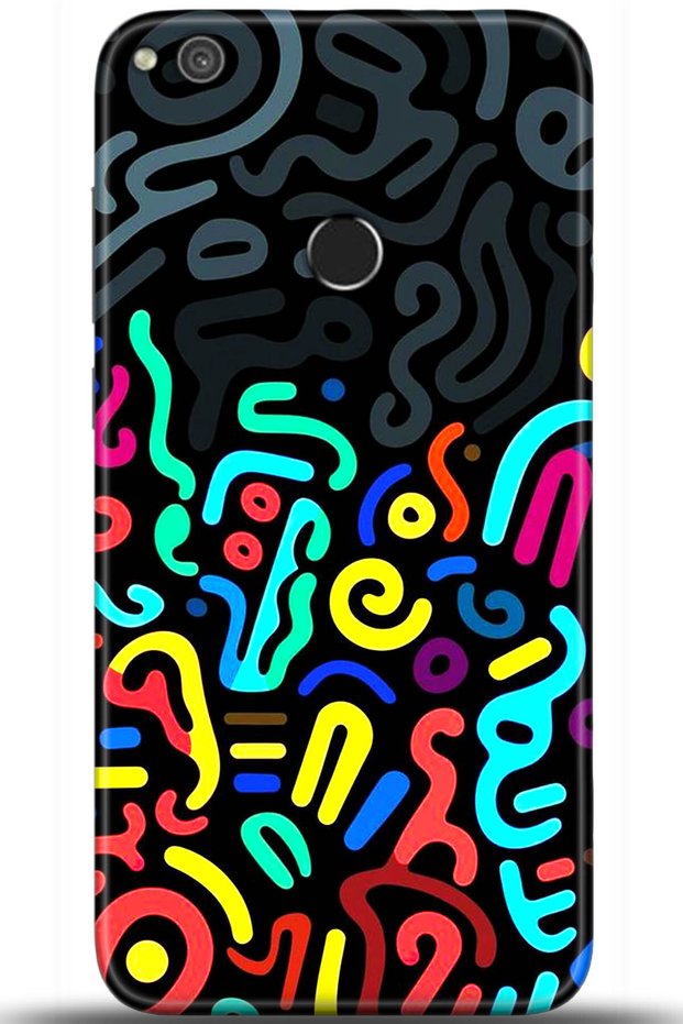 Huawei P9 Lite 2017 Case Hd Printed Case - Custody Series 5465