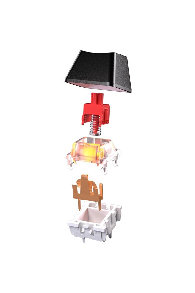 Corsair K70 Core TKL Mechanical Gaming Keyboard, MLX Red v2 Linear Switches, Sound Dampening - 10