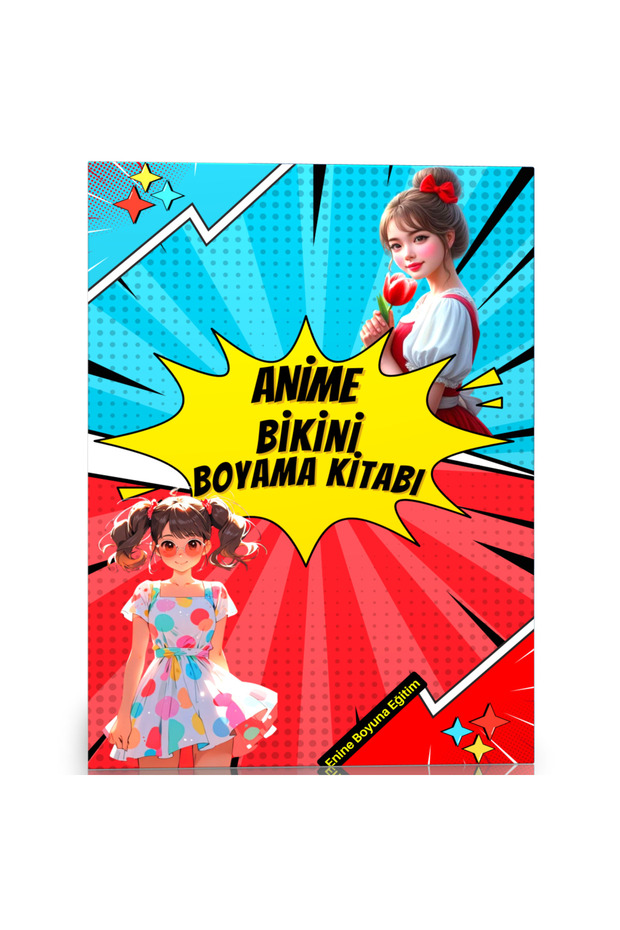 Anime Bikini Coloring Book (with 50 Selected Anime-Poster Added)