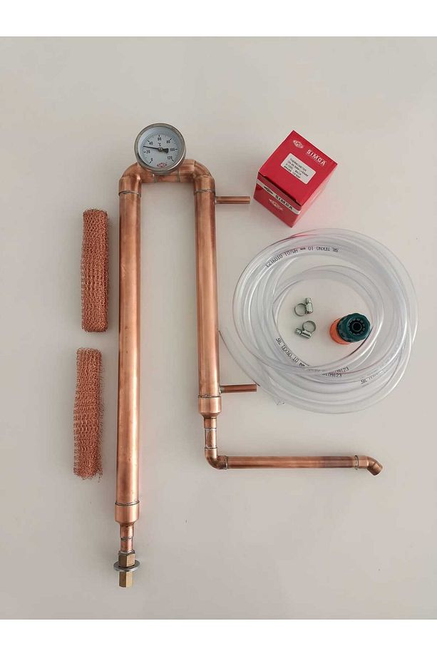 Mesh Dolgulu Imbik Damıtma Sistemi 17 Litre - 3