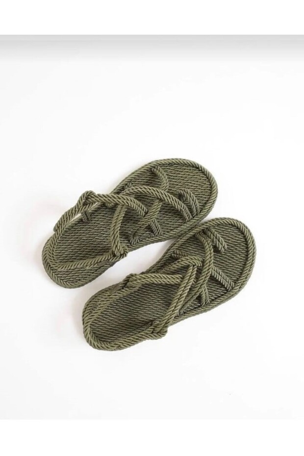 صندل مصنوع يدويًا من الخيزران - 4