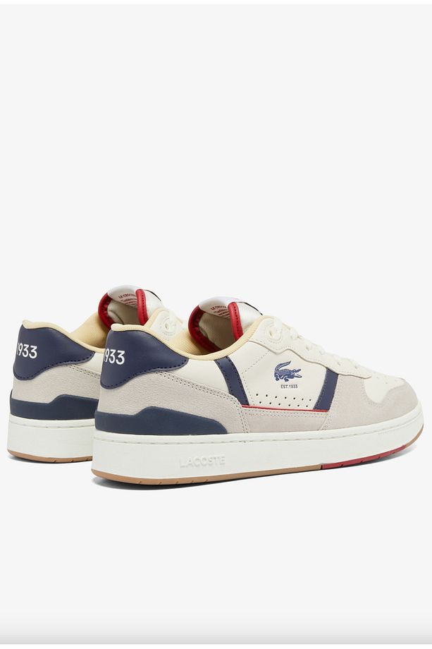 Men's T-Clip Set Leather Sneakers - 4