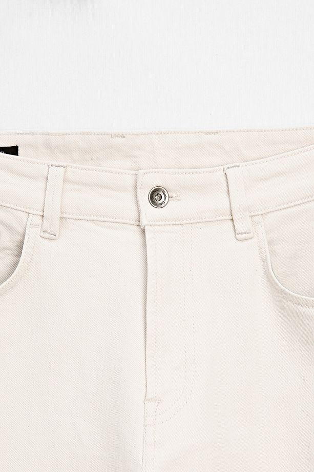 Pamuklu tapered fit jean - 7