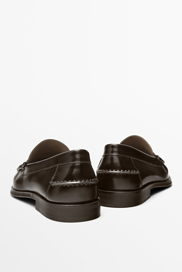 Bantlı deri makosen - 4