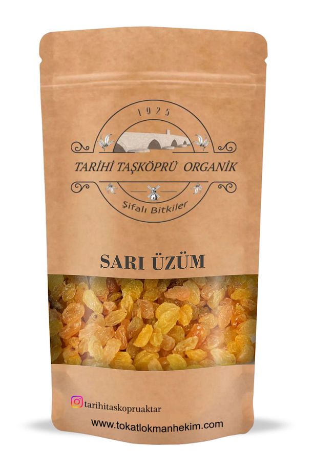 Çekirdeksiz Sarı Üzüm Kurusu 250 Gr - 1