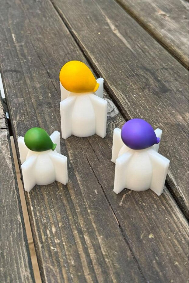 Balon Elips Set Silikon Mum Kalıpları - 2