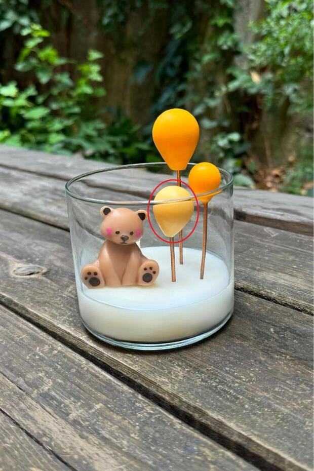 Balon Elips Orta Boy Silikon Mum Kalıbı - 1