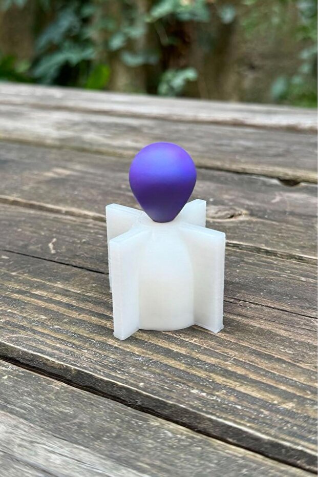 Balon Elips Orta Boy Silikon Mum Kalıbı - 3