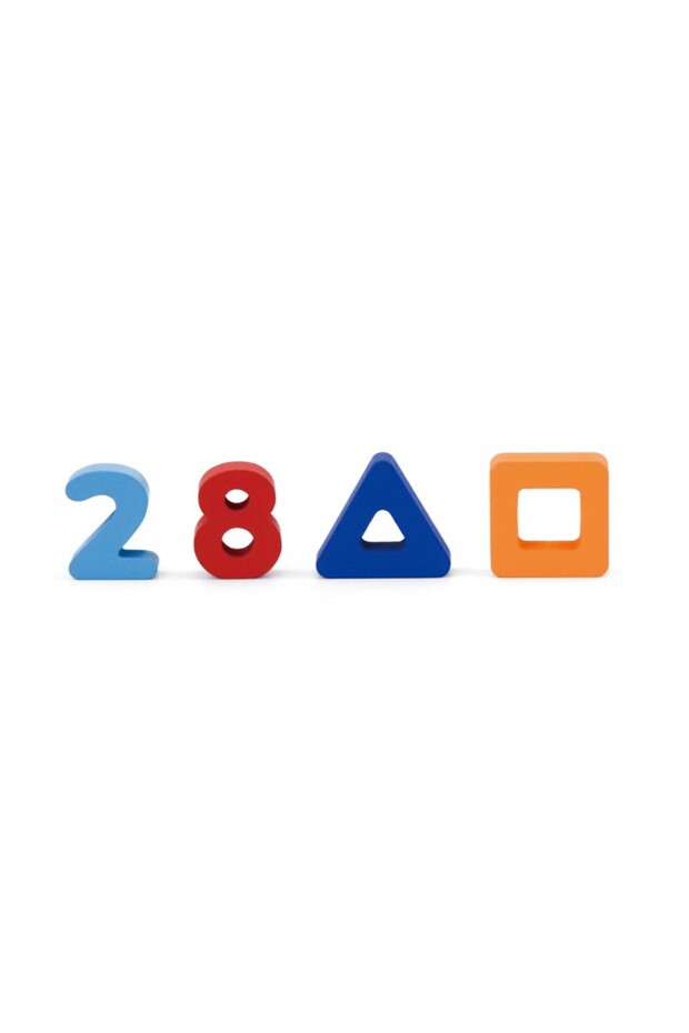 Puzzle 3D Numere si forme, Viga - 3