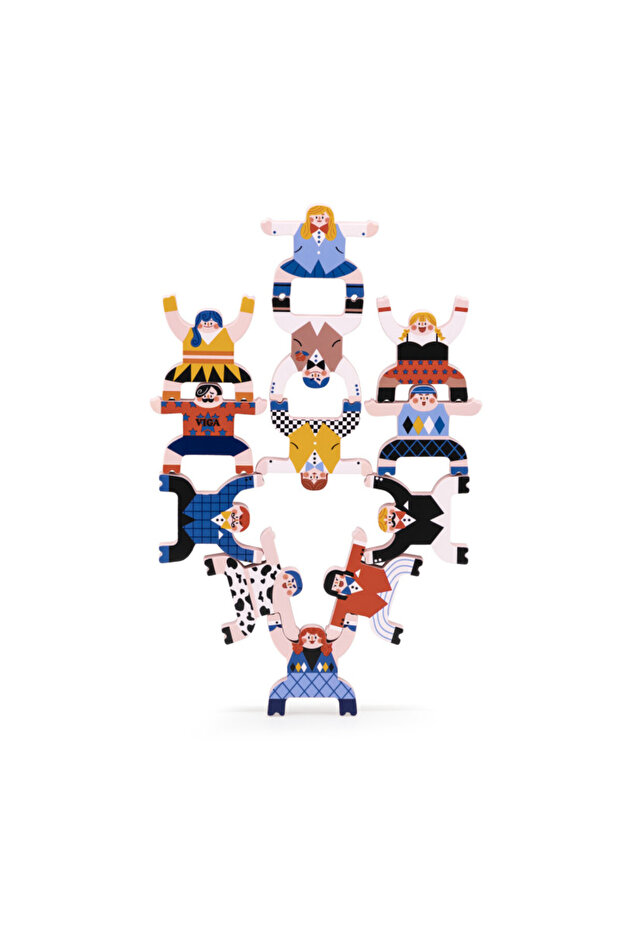Skill and stacking game, Circus, Viga - 6
