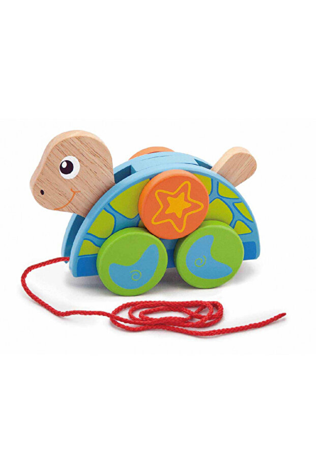 Pull toy, Turtle, Viga - 4