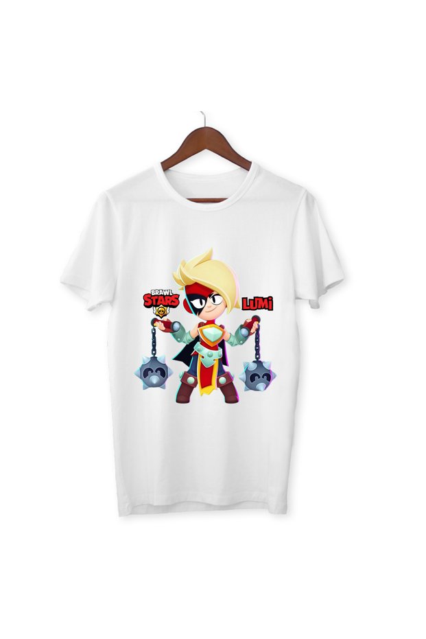 Brawl Stars Lumi T-Shirt Lumi T-Shirt White Kids Adult T-Shirt