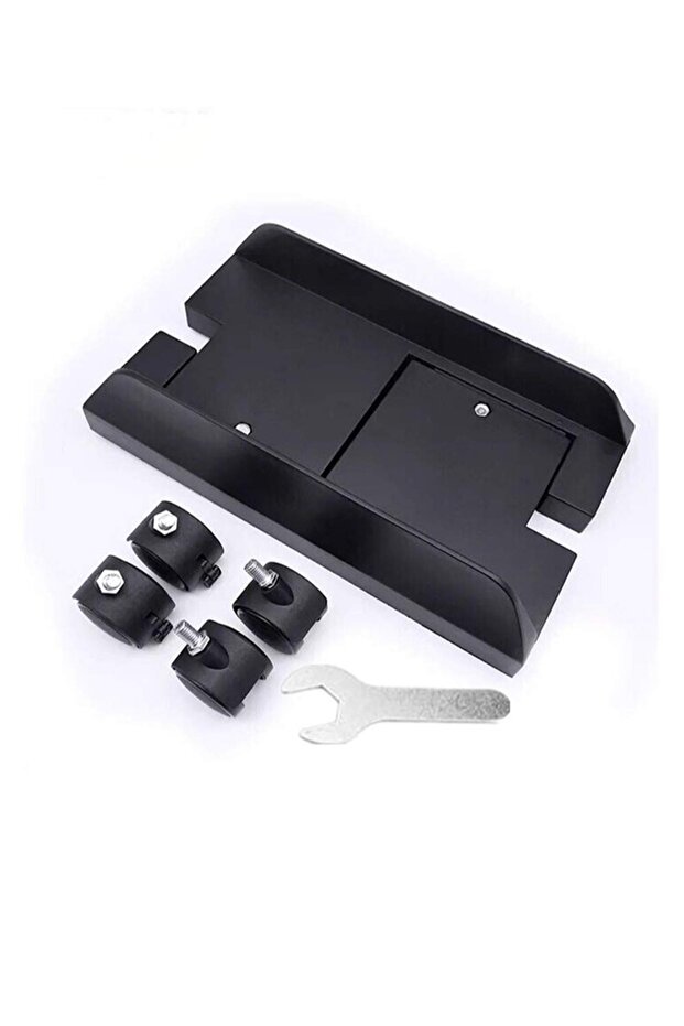 Mobile Tower Computer Stand with 4 Caster Wheels Adjustable Width Universal for PC Computer - 6