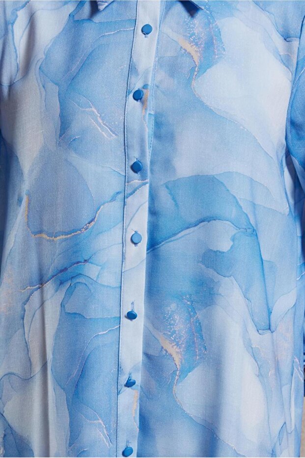 DESENLİ TESETTÜR TUNİK 44779 - 4