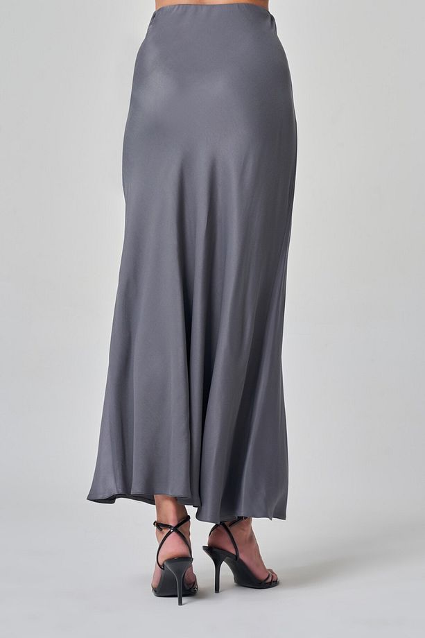 Saten Maxi Etek - 4