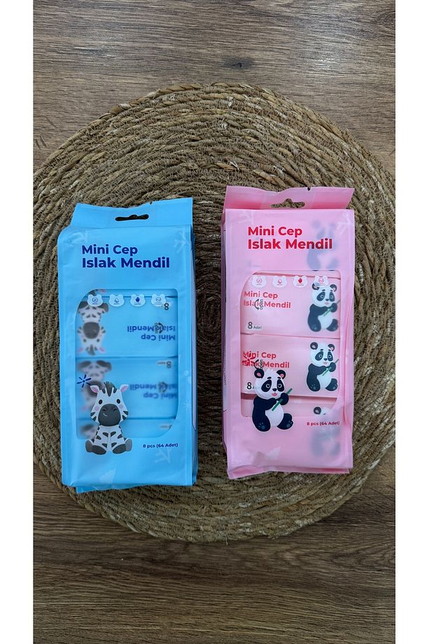 mini cep ıslak mendil (2 li paket) - 1