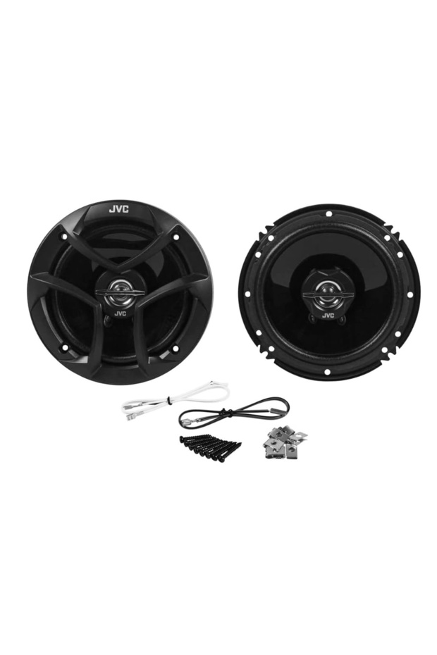 JVC CS-J620 16cm 2-Way Car Coaxial Speakers 300W Peak Power 30W RMS Pair - Mica Cone, 4Ω - 8