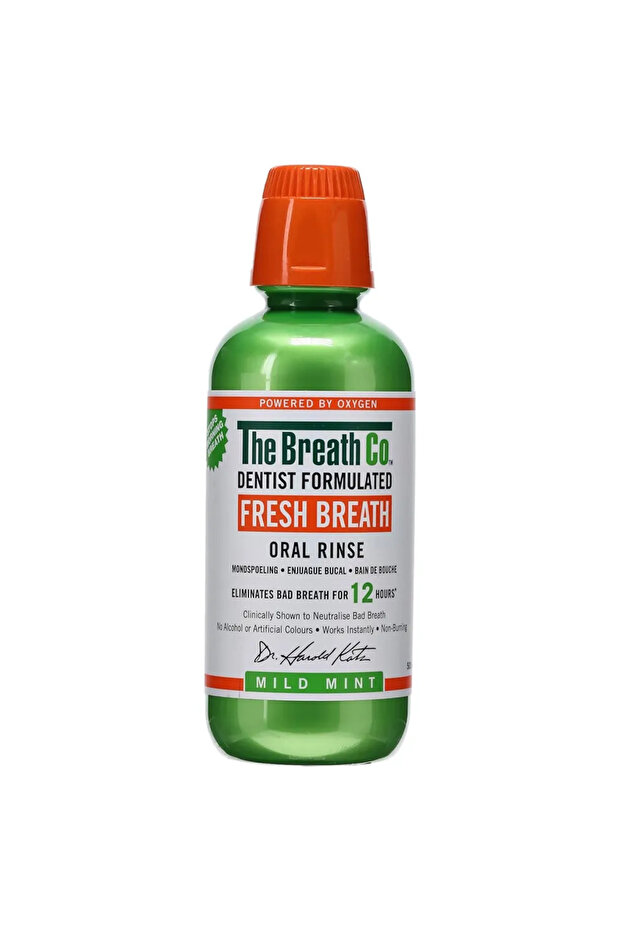 THE BREATH CO FRESH BREATH ORAL RINSE MILD MINT 500 ML