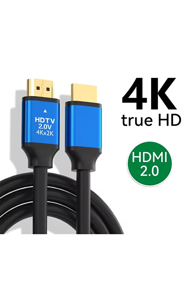 HDMI Cable 2.0 4K Cable 4K@60Hz 18Gbps for Monitors Ps5/4 Xbox Fire Hdtv Display Cable