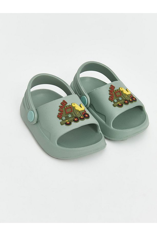 LCW STEPS Baskılı Erkek Bebek Sandalet - 1
