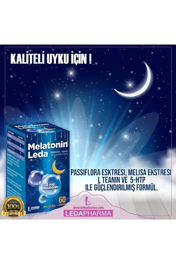 Melatonin Leda Complex 60 Kapsül - 2