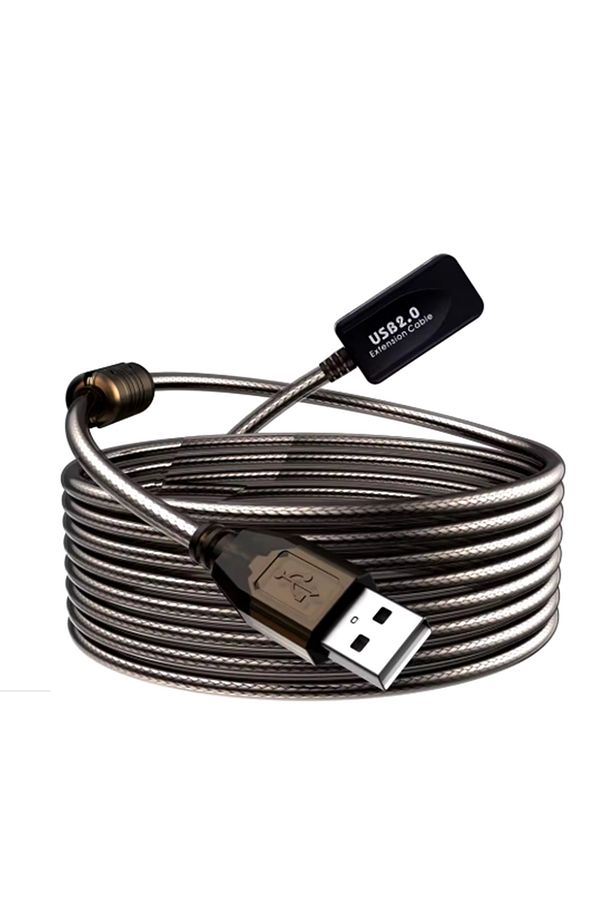 5 Metre 5mt Usb Extension Cabble Usb Uzatma Kablosu Uzatıcı Ara Kablosu Dişi Erkek High Speed Kablo - 1