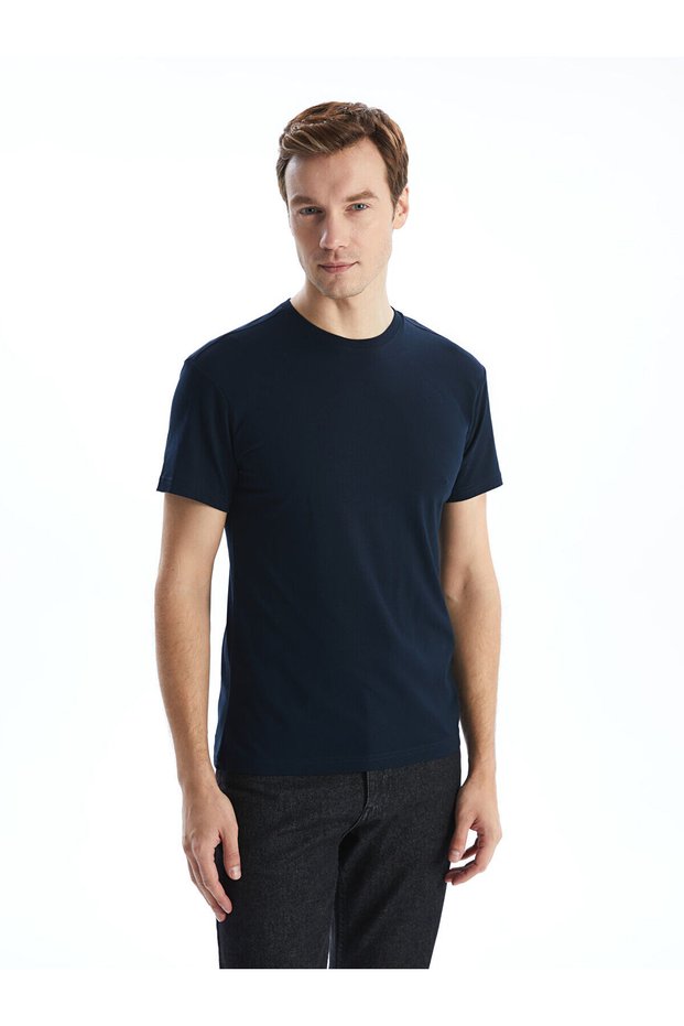 Vizyon New Season Crew Neck Short Sleeve Men's Pajama Top