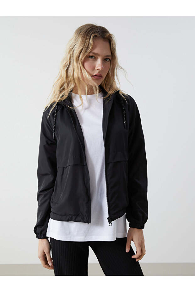 Nevavm Women's Hooded Raincoat with a Difference