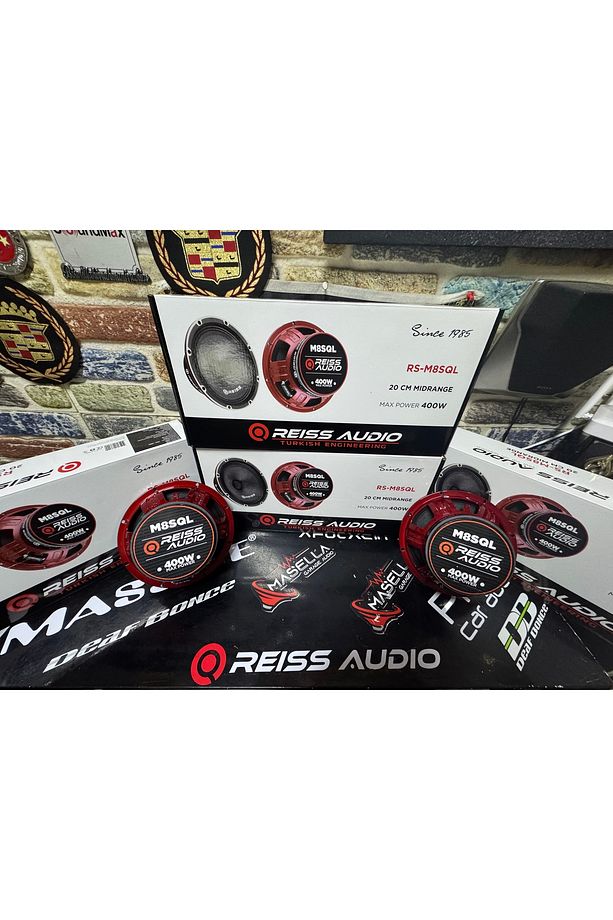 Reis Rs-m8sql 20cm Midrange 400w 175 Rms Sql Seri Detay Ses Sevenlere - 5