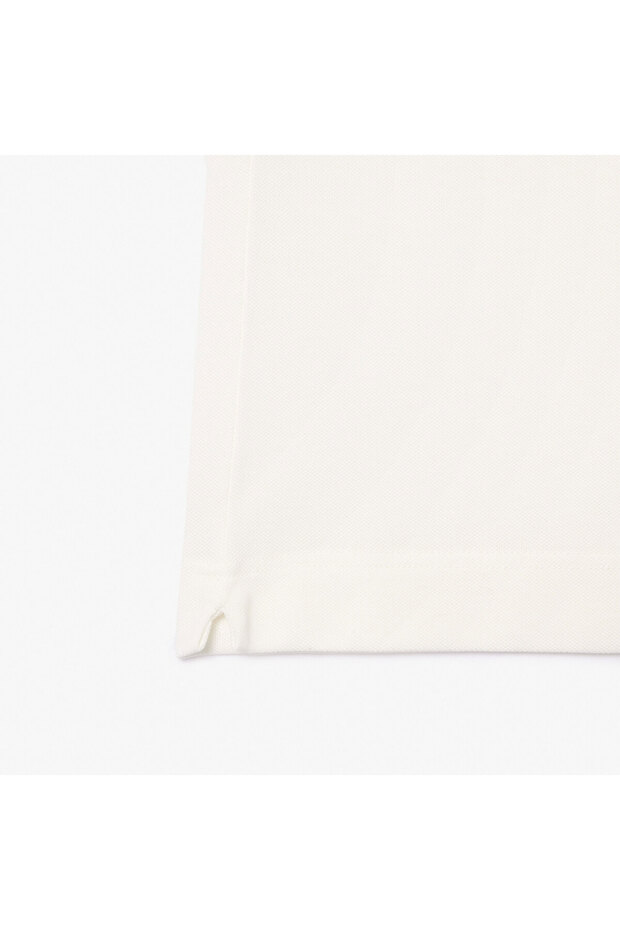 Paris Erkek Regular Fit Organik Pamuk Beyaz Polo - 7