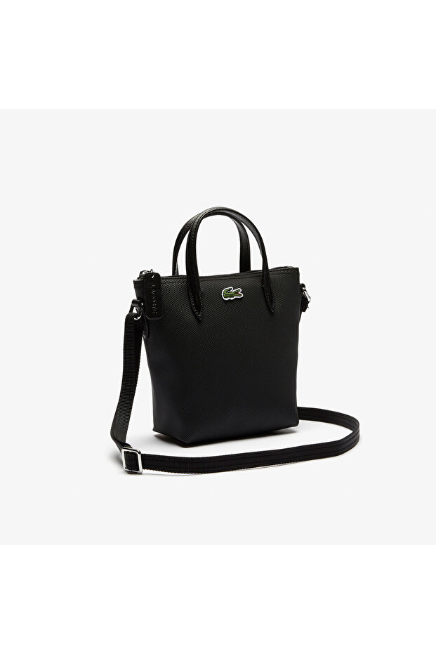 L.12.12 Kadın Siyah Postacı Çantası - 5