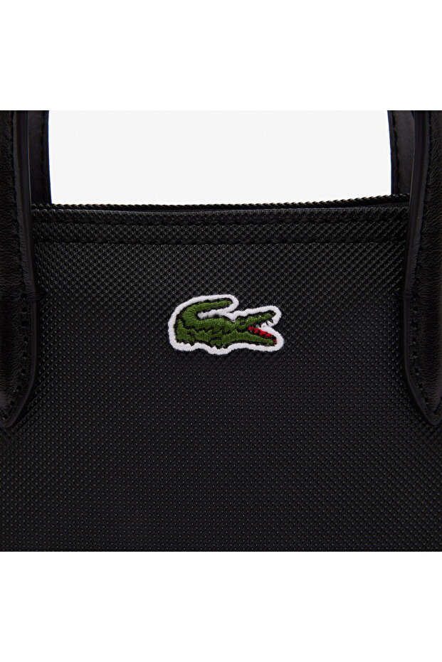 L.12.12 Kadın Siyah Postacı Çantası - 7