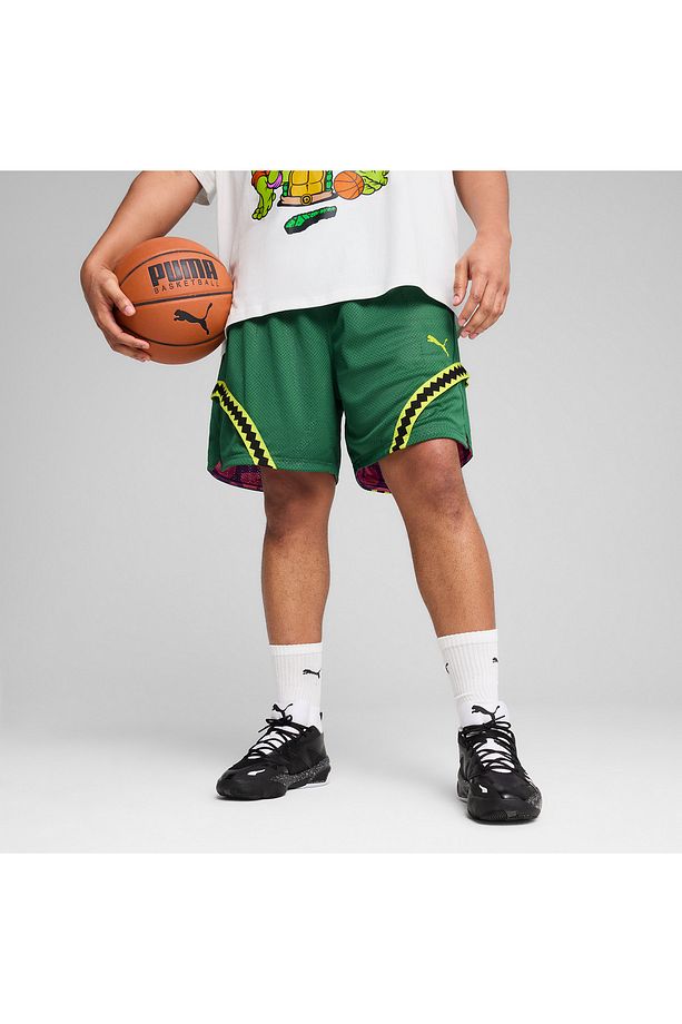 Hoops X Tmnt Erkek Pembe/yeşil Şort - 4