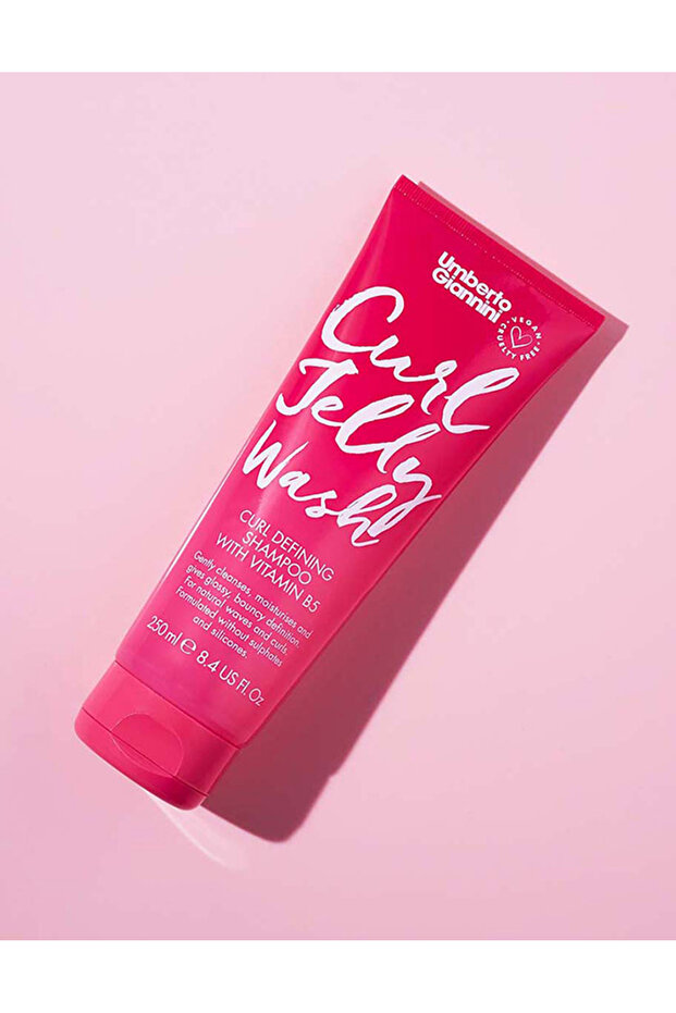 Curl Jelly Wash Vegan Cruelty Free & Sulfate Free Shampoo for Curly or Wavy Hair 250ml - 3