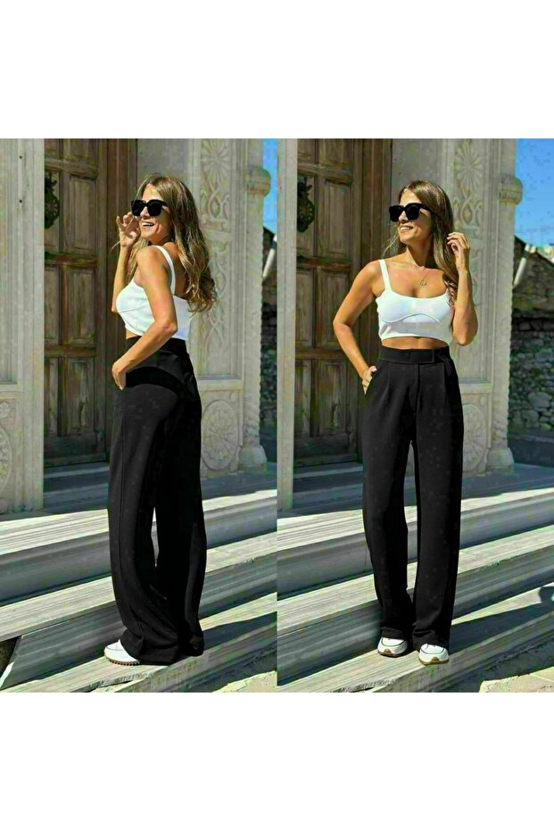 Çimalı pantolon - 4