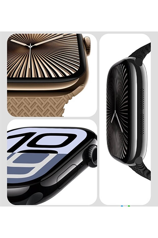 Hk10 Pro Max Akıllı Saat 3 Kordon Hediye-siyah - 3