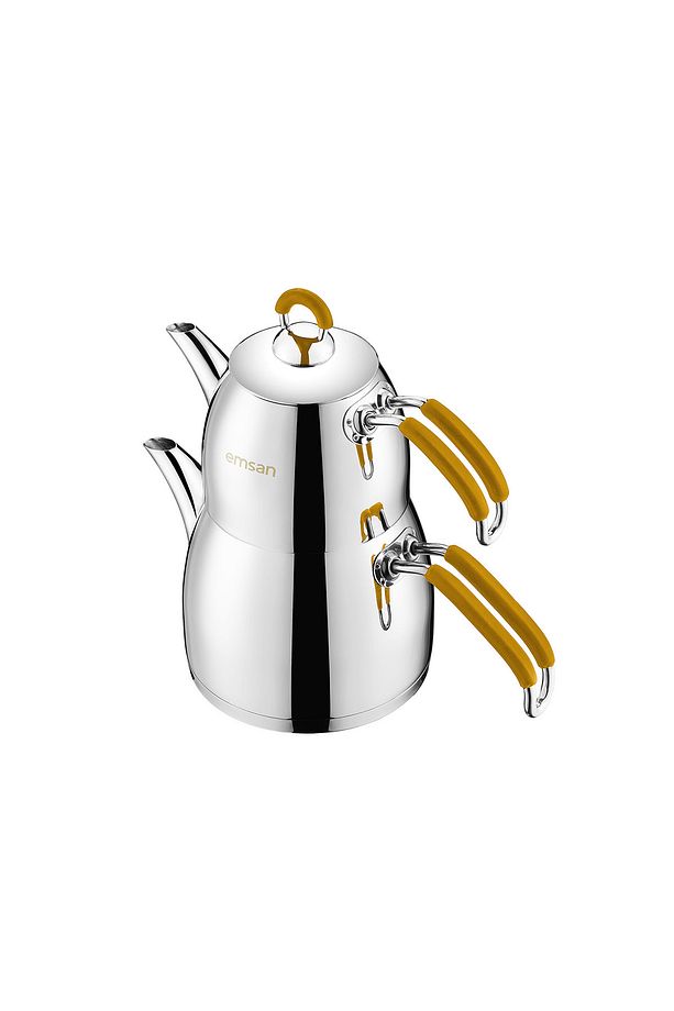 Mina Mini Çaydanlık Takımı Sarı 0.60-1.25lt - 2