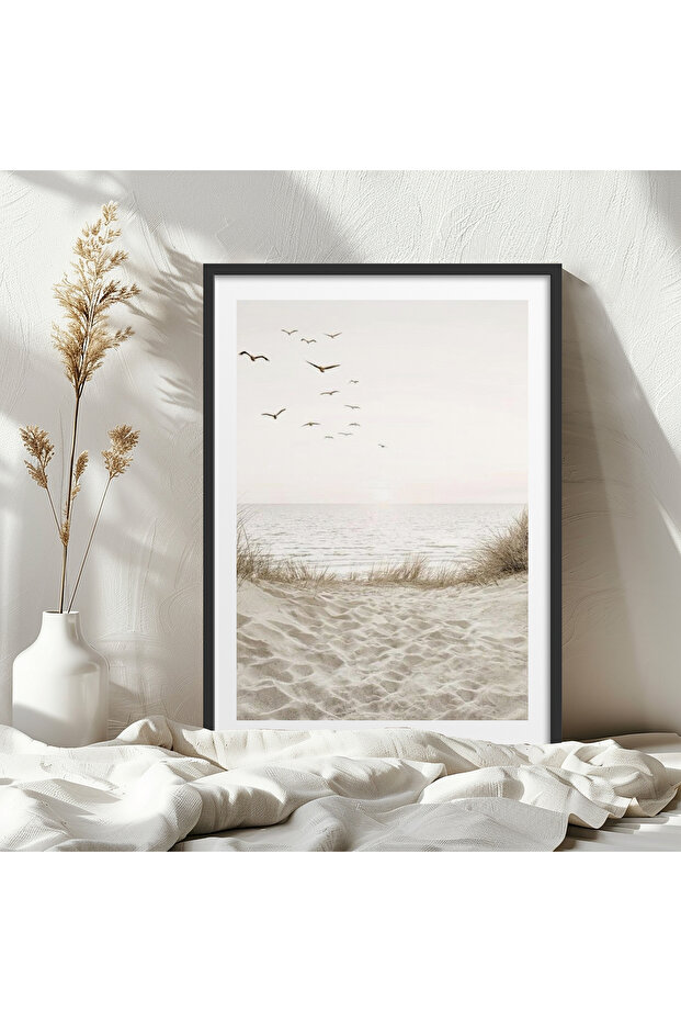 Single Wooden Framed Painting One Piece Poster Painting Tk/1426