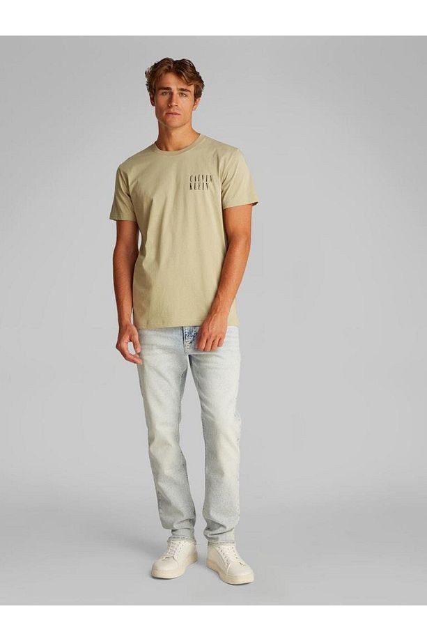 Erkek OMBRE TEXT BOX TEE T-shirt - 1