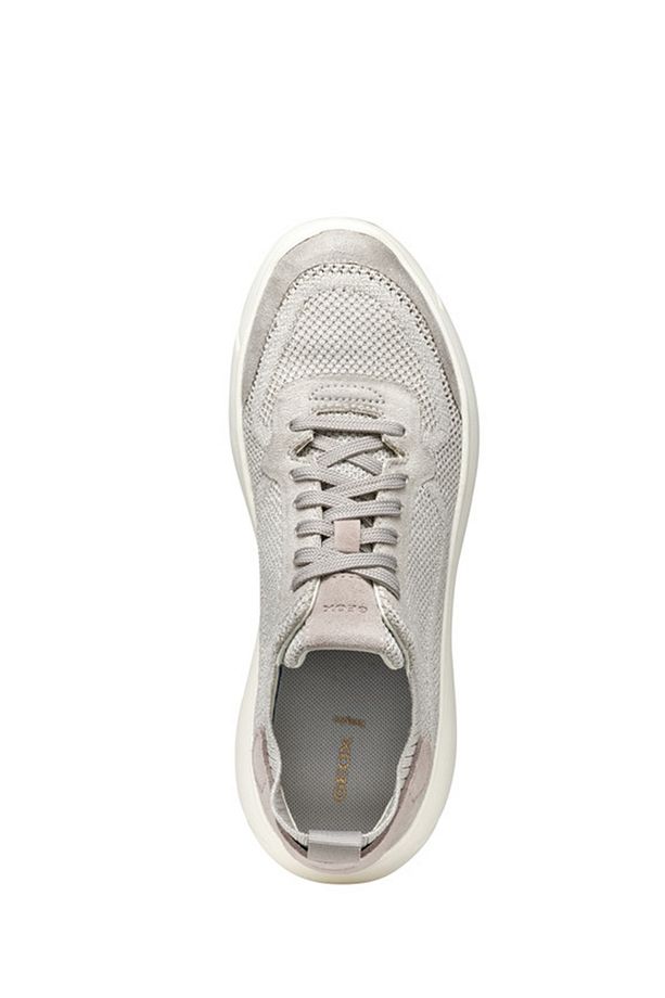 Kadın Gri D Nebula 2.0 X A - Knit.tex Su Bağcıklı Kumaş Sneaker D55nha09t22c5097 - 5