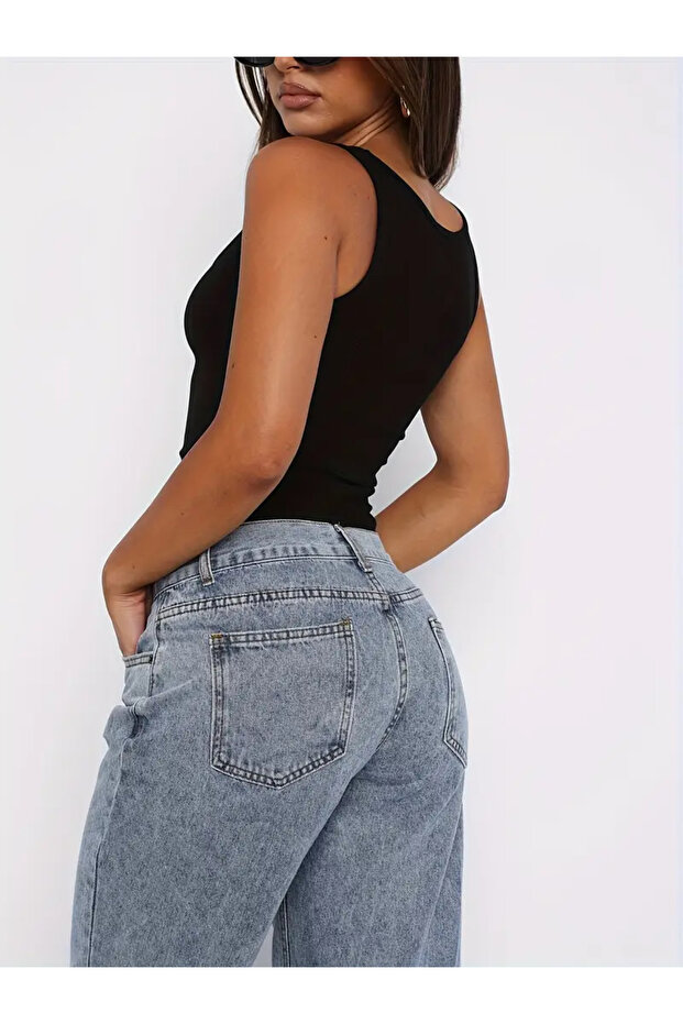 Kadın Basic Atlet Bluz - 2