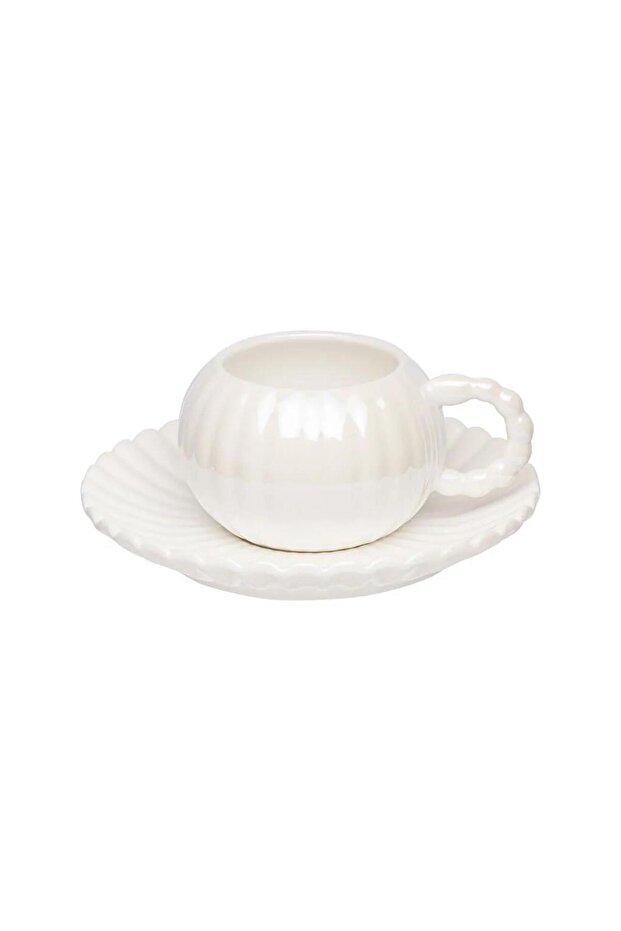 Lcw Home Pink Single Porcelain Coffee Cup Set 220 ml