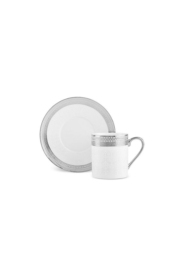 Royal Bone Kate 6 Kişilik Kahve Fincan Takımı 90 ml - 7